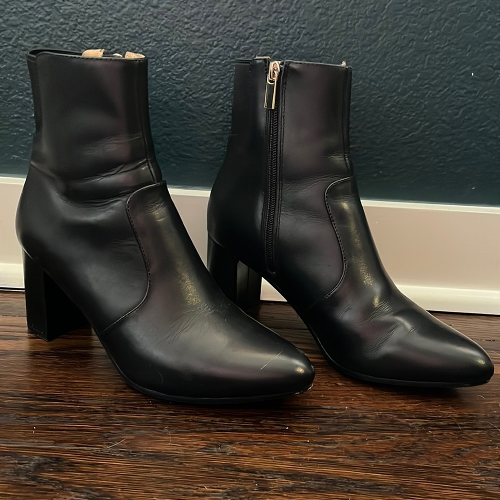 Bared Footwear Raptor high heel boot in black leather